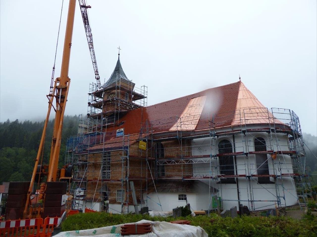 Kirchendachstuhl Kreuzthal